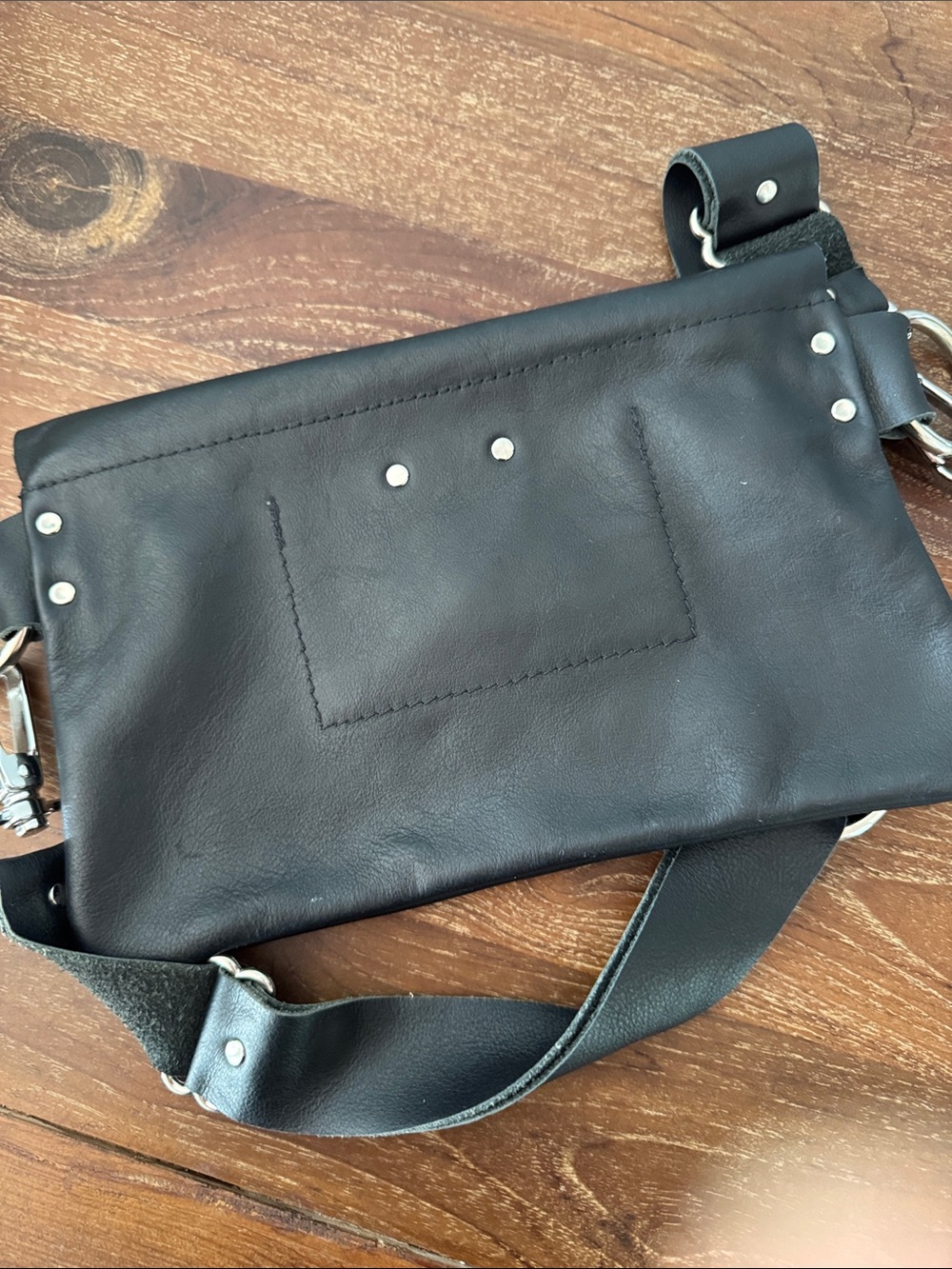 Handmade leather belt bag/crossbody - Picture 5 of 6